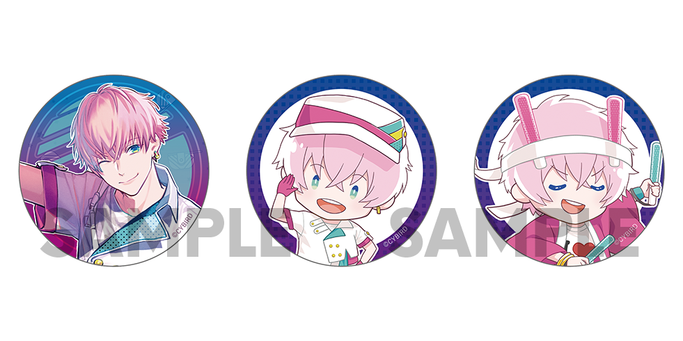 (Goods - Badge) Aimu Sora Button Badge Set B Animate International