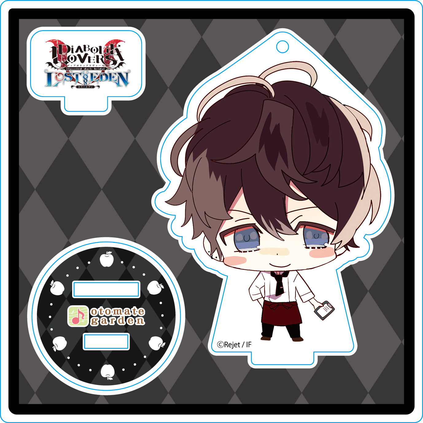 (Goods - Stand Pop) Otomate Garden Chibi Character Acrylic Stand 2017_112 DIABOLIK LOVERS LE Mukami Ruki Animate International