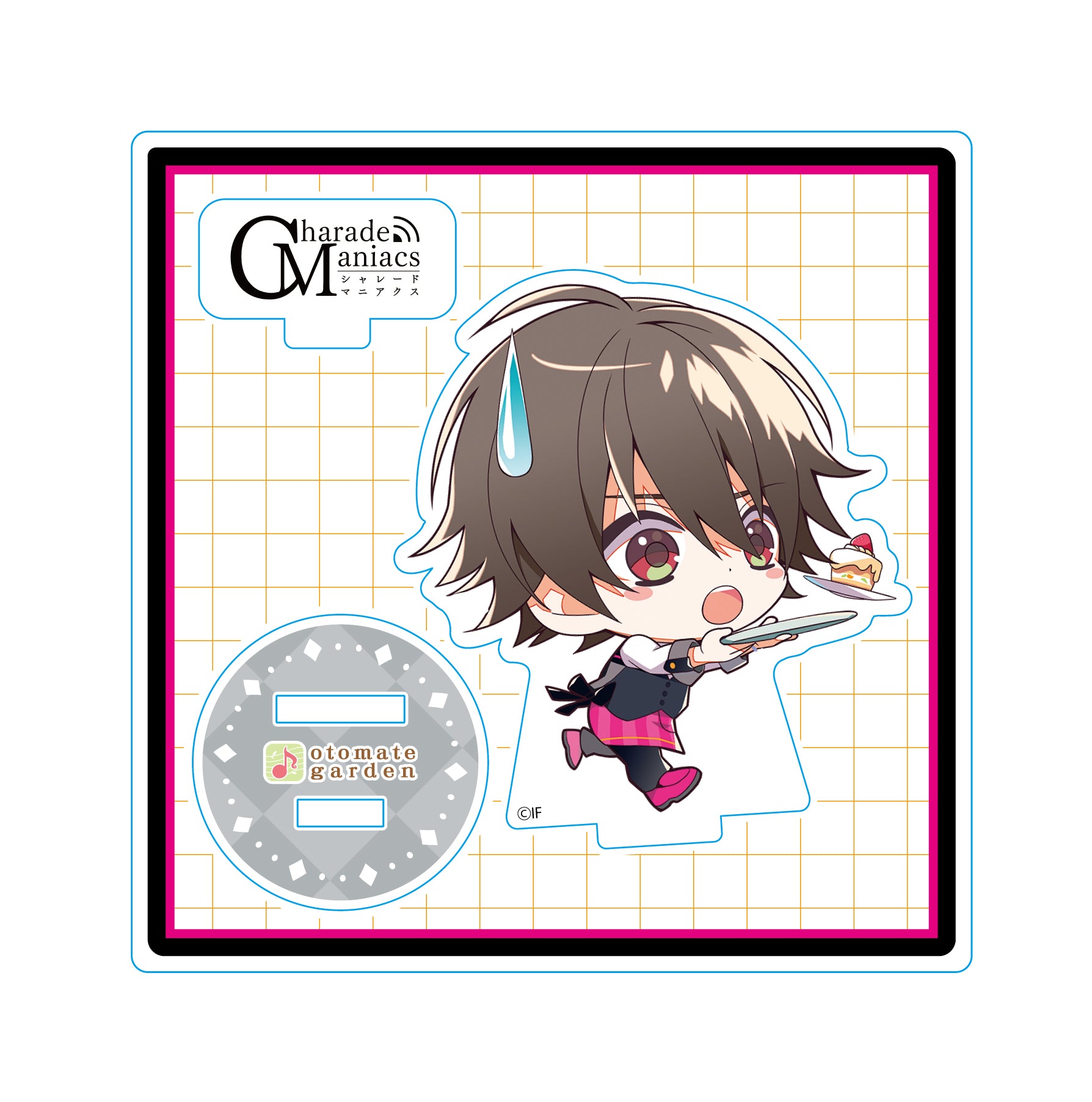 (Goods - Stand Pop) Otomate Garden Chibi Character Acrylic Stand _2019_123 Charade Maniacs Dazai Mei Animate International