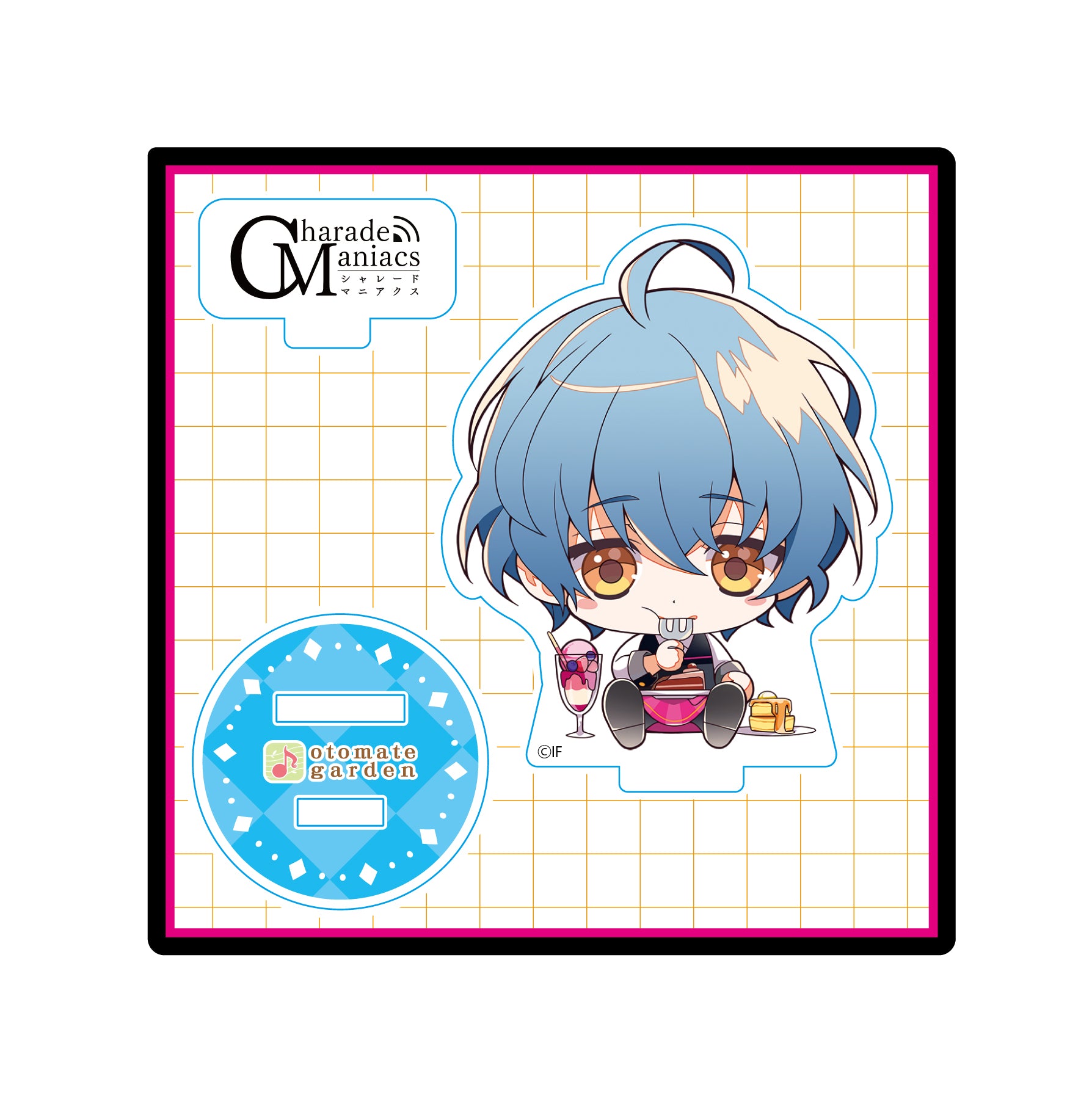 (Goods - Stand Pop) Otomate Garden Chibi Character Acrylic Stand _2019_127 Charade Maniacs Haizi Takumi Animate International