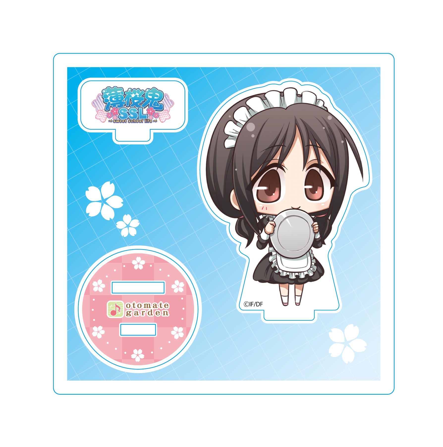 (Goods - Stand Pop) Otomate Garden Chibi Character Acrylic Stand _2019_129 Hakuoki SSL Yukimura Chizuru Animate International