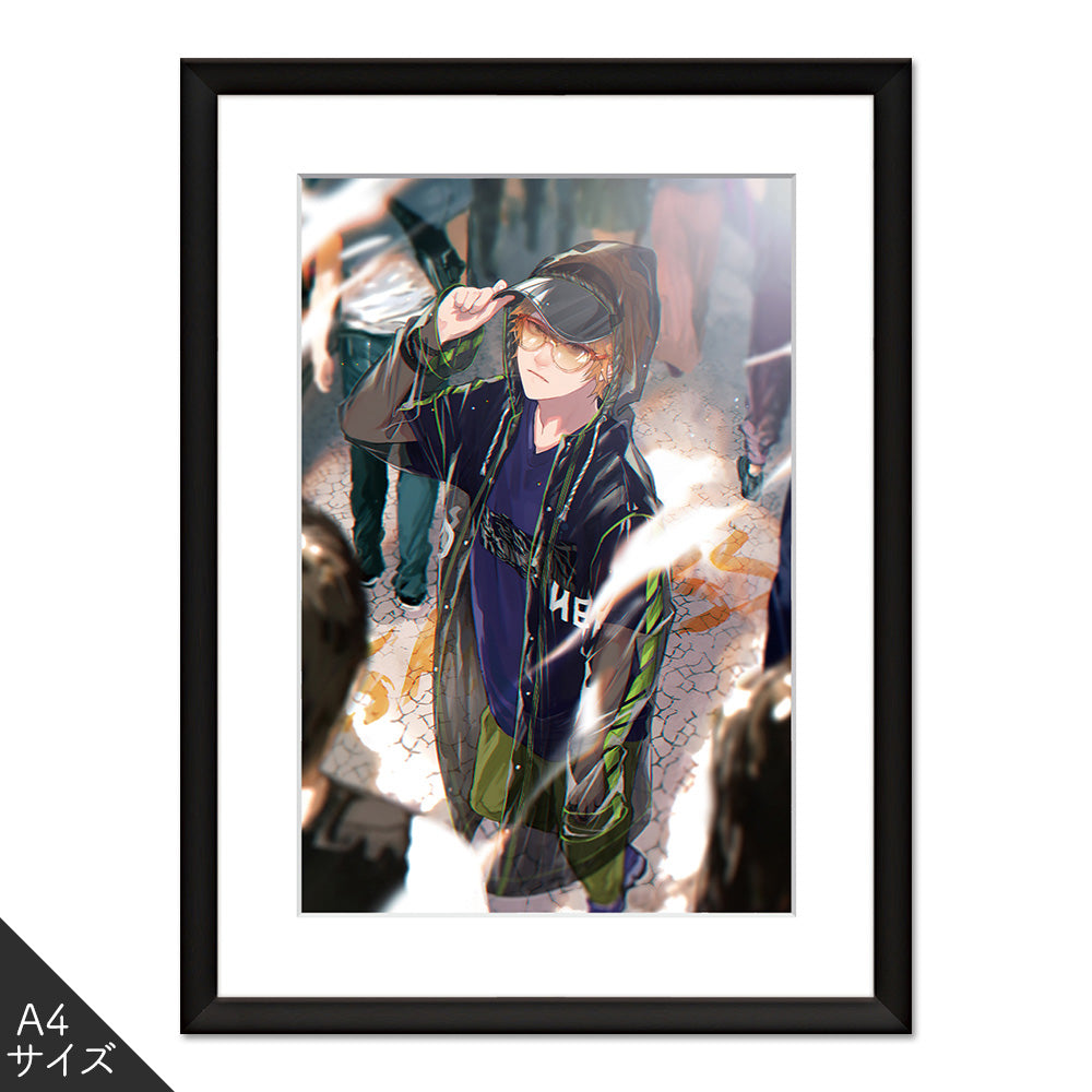 (Goods - High Resolution Print) Boys Gallery Uriurita Chara-fine Keikai A4 Size (Signed by the Artist) Animate International